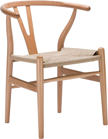 Solid Wood Wishbone Chair
